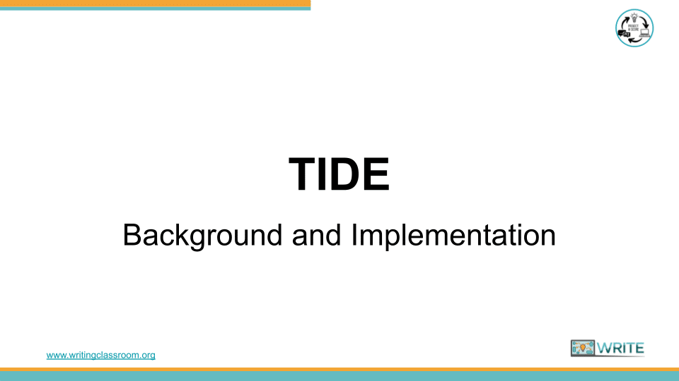 Screenshot of Anchor Chart for TIQA with a light house design
